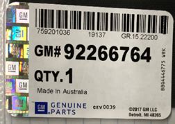 how to tell if ac delco parts are counterfeit